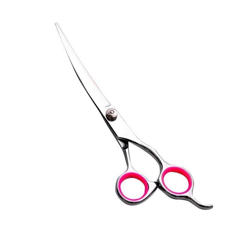 Dog Grooming Scissors Kit — Straight, Curved, Thinning + Comb