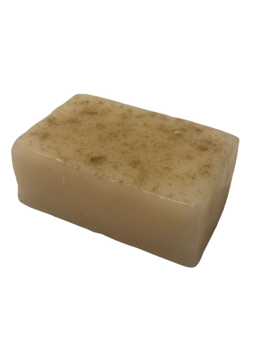 Oat shampoo bar packaging detail