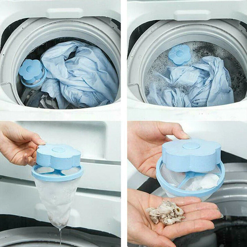 Laundry Fur Catcher — Pulls Dog Hair Out in the Wash (2-Pack)
