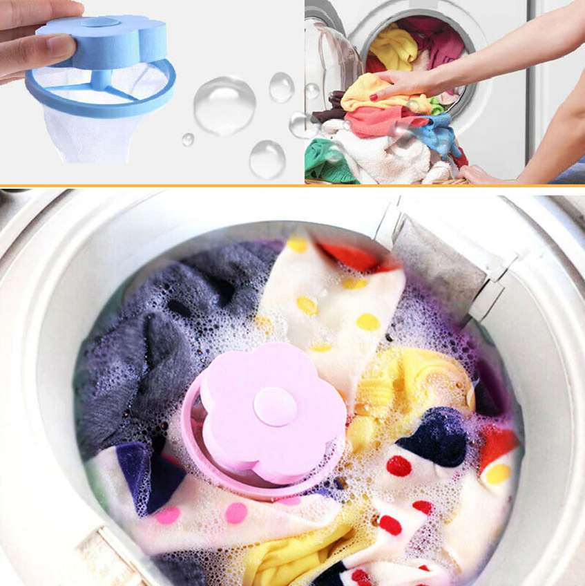Laundry Fur Catcher — Pulls Dog Hair Out in the Wash (2-Pack)