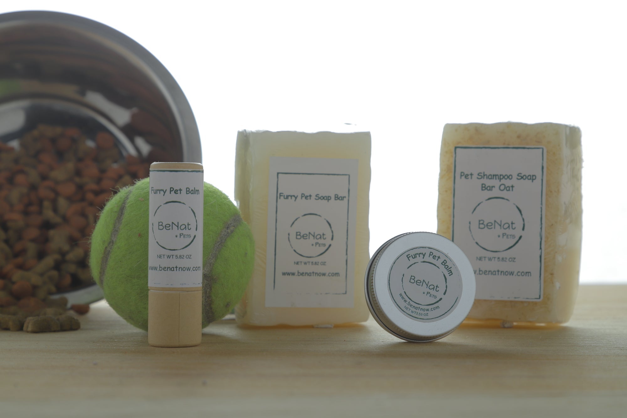 BeNat all-natural oat shampoo bar for dogs