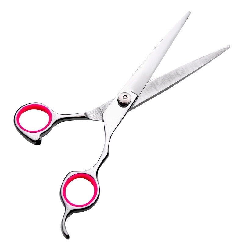 Dog Grooming Scissors Kit — Straight, Curved, Thinning + Comb