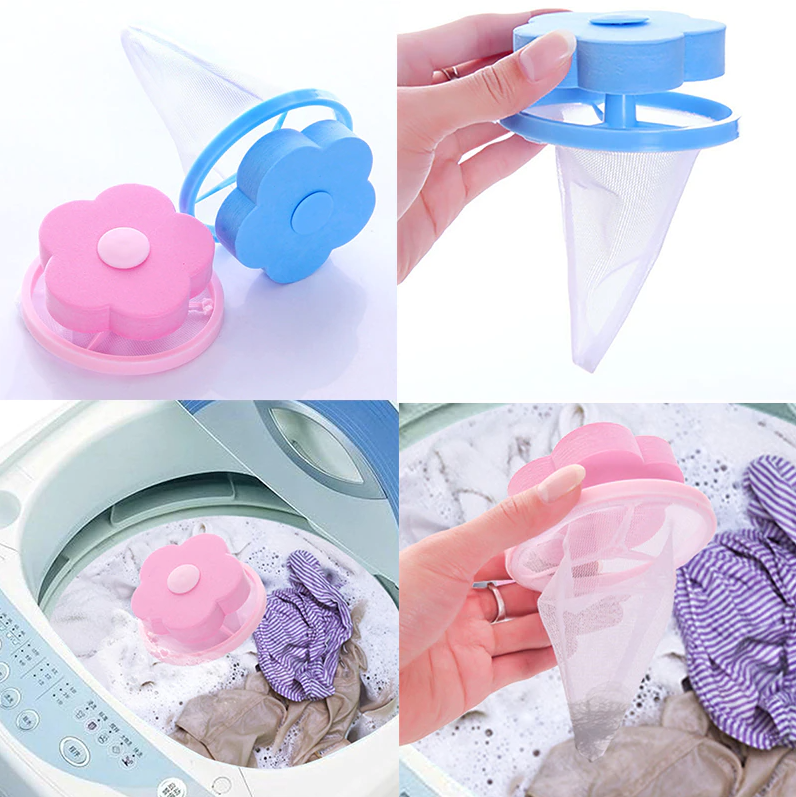 Laundry Fur Catcher — Pulls Dog Hair Out in the Wash (2-Pack)